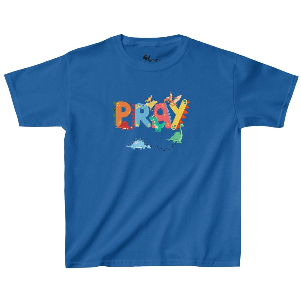 Dino PRAY Youth Tee | Prayility Apparel