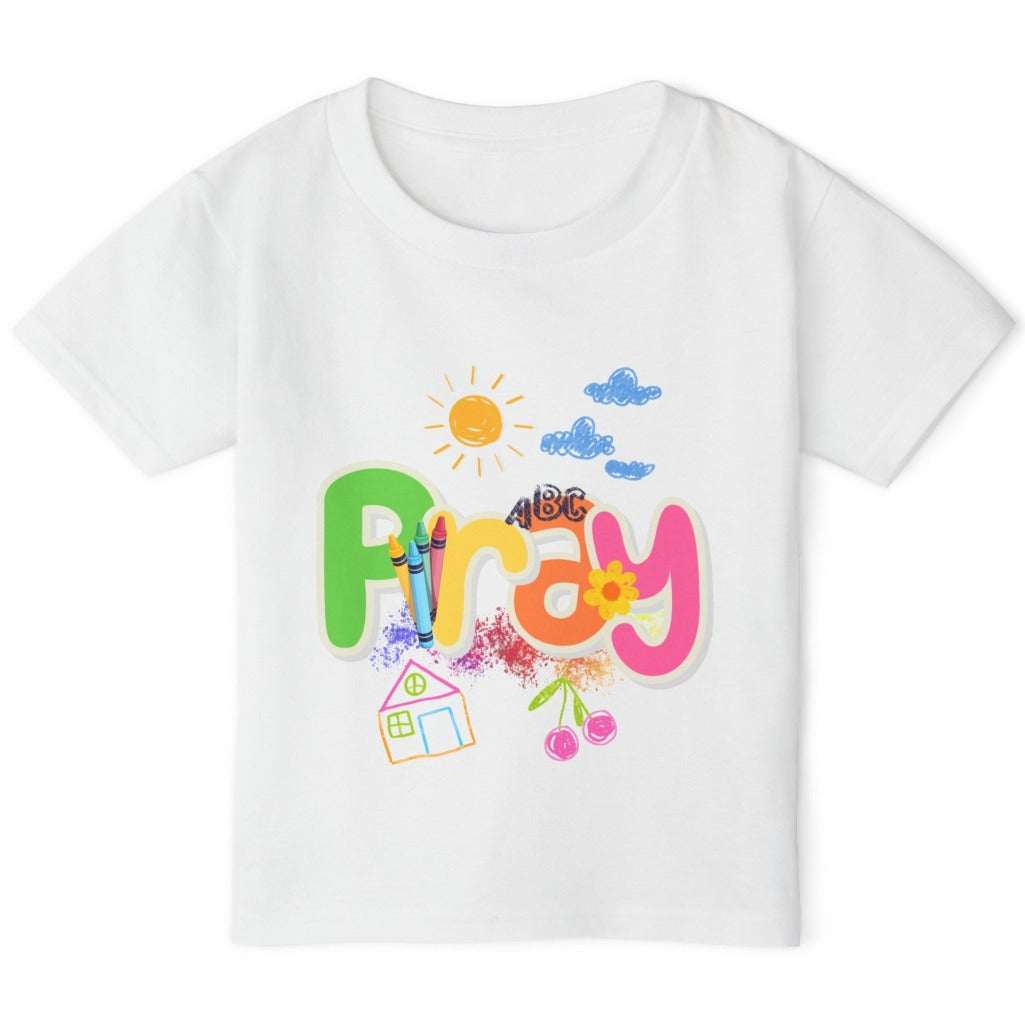 Play and Pray Toddler Tee | Prayility Apparel