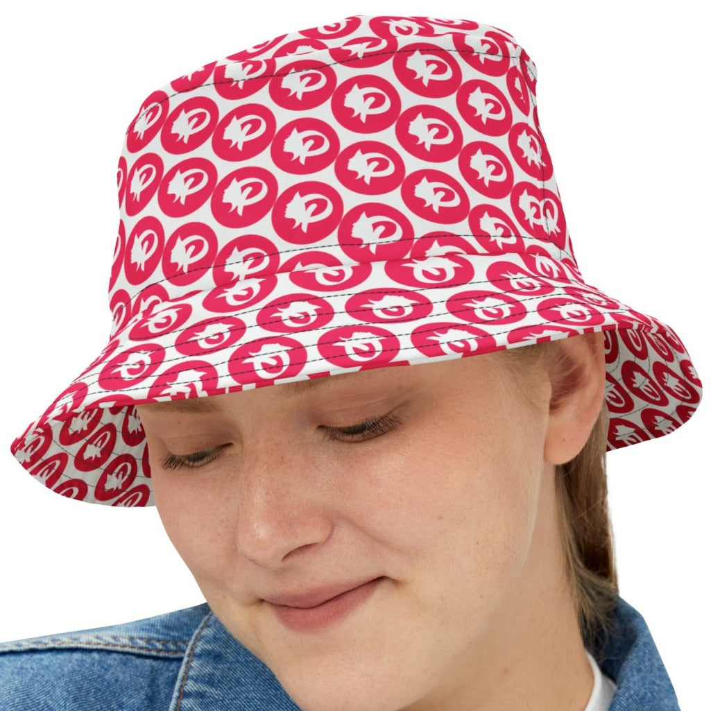 Pink Logo Bucket Hat | Prayility Apparel