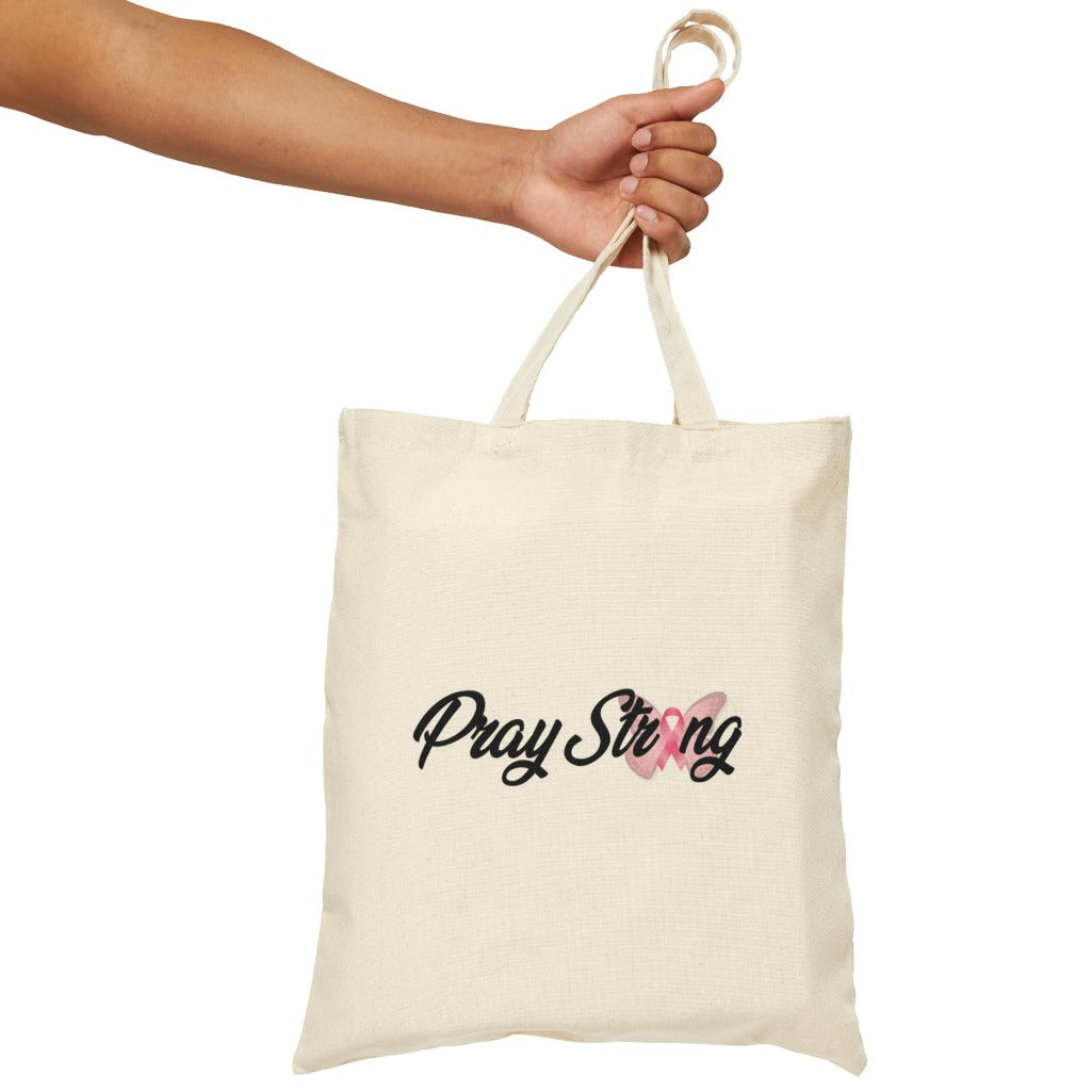 PRAY STRONG Tote Bag | Prayility Apparel
