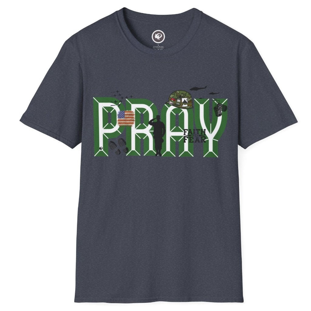 Navy army t-shirt