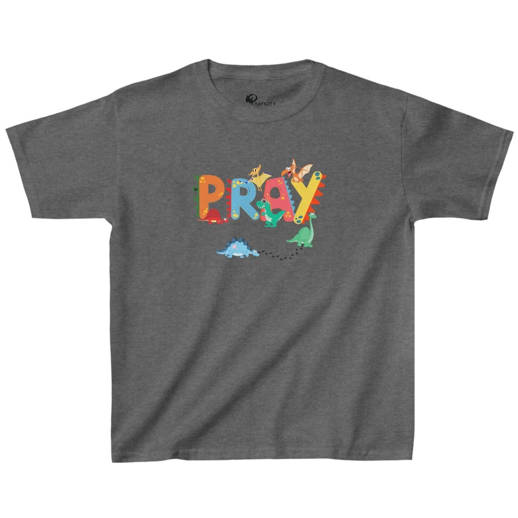 Dino PRAY Youth Tee | Prayility Apparel
