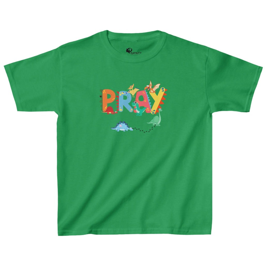 Dino PRAY Youth Tee | Prayility Apparel