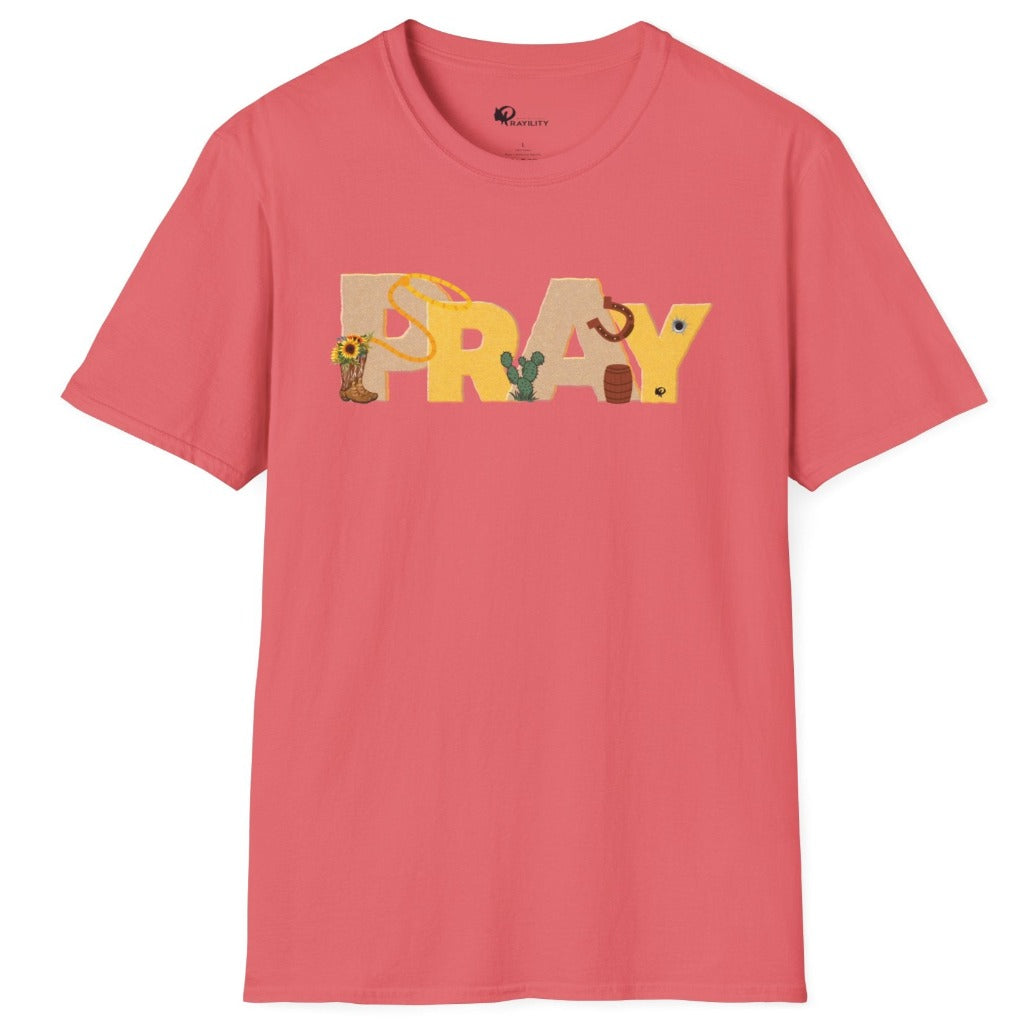 Cowgirl PRAY T-Shirt | Prayility Apparel