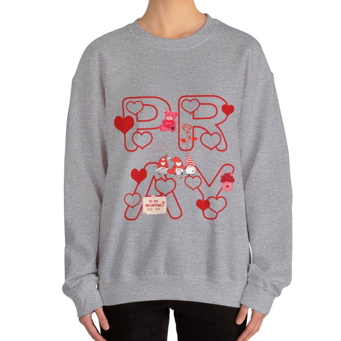 Valentine Heavy Blend™ Sweatshirt | Prayility Apparel