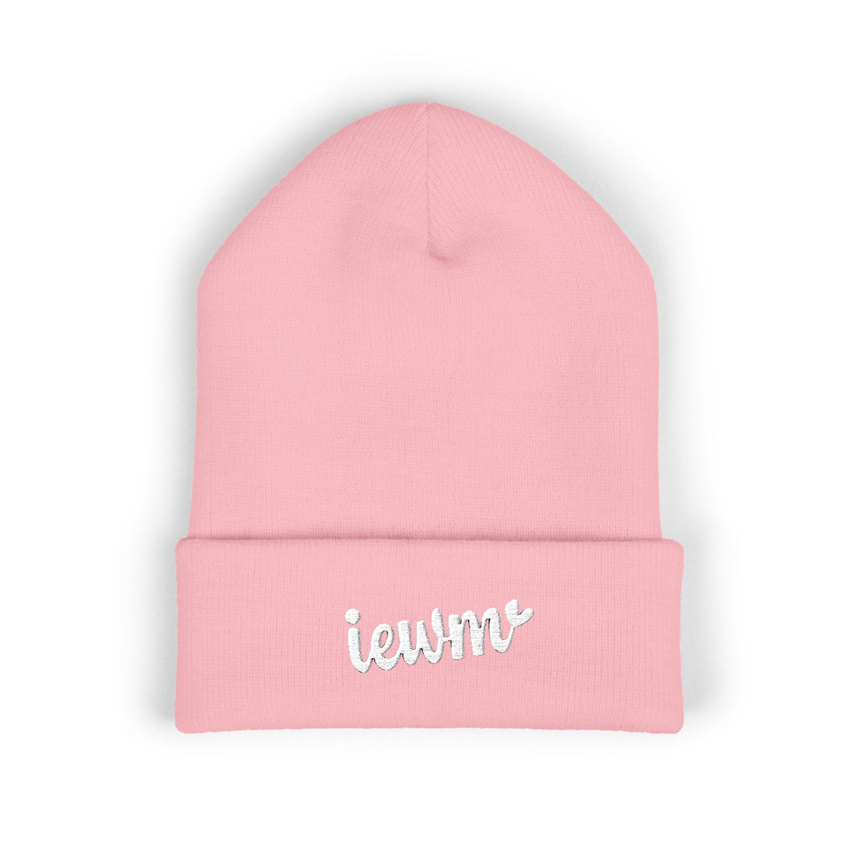 IEWM "It Ends With Me" Script Heart Beanie