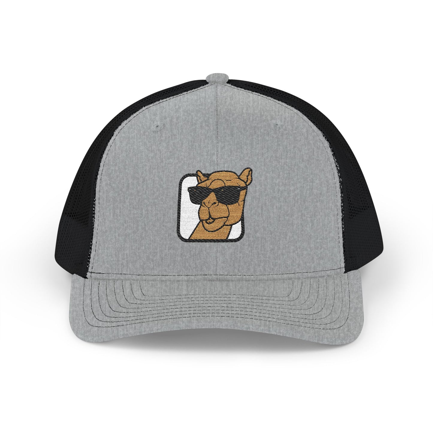 'Leave' Camel Snapback Trucker Cap