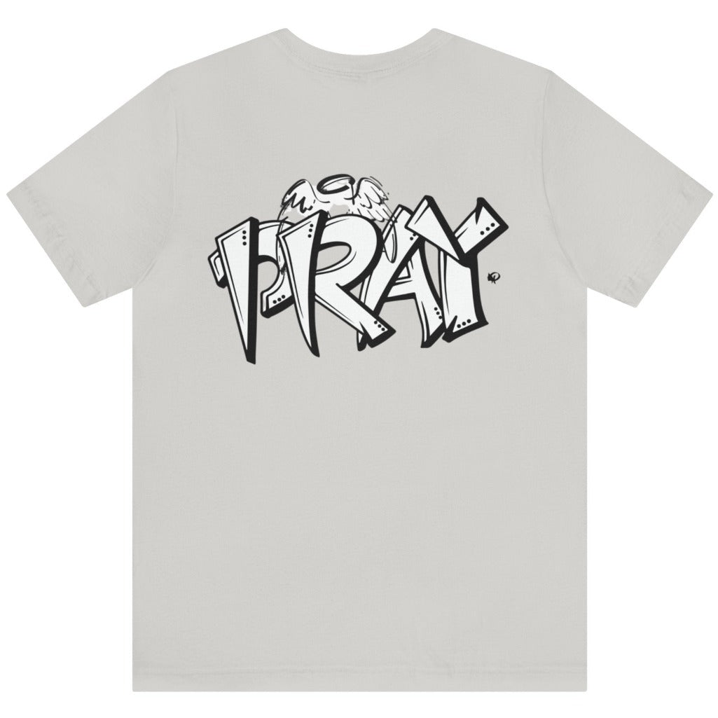 Back of Come See About Me Graffiti Tee | Prayility Apparel