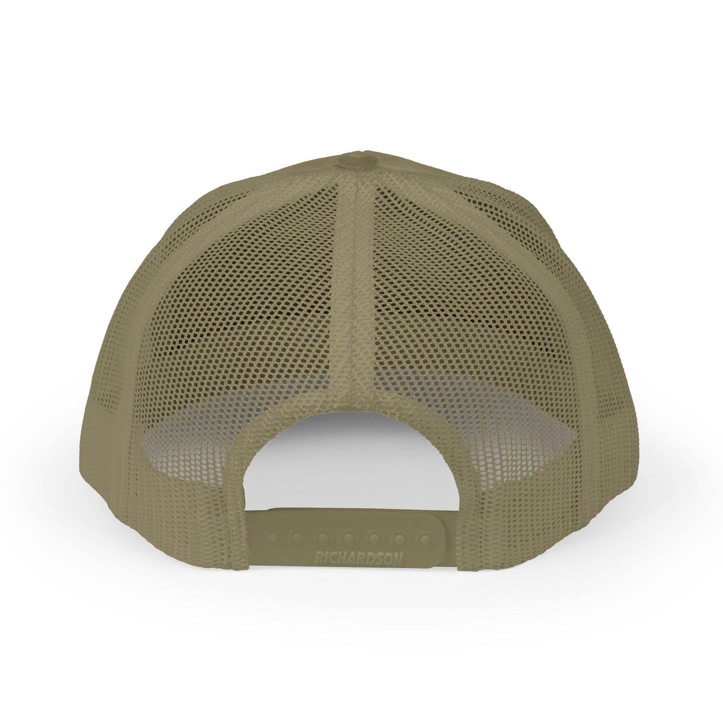 'Leave' Camel Snapback Trucker Cap