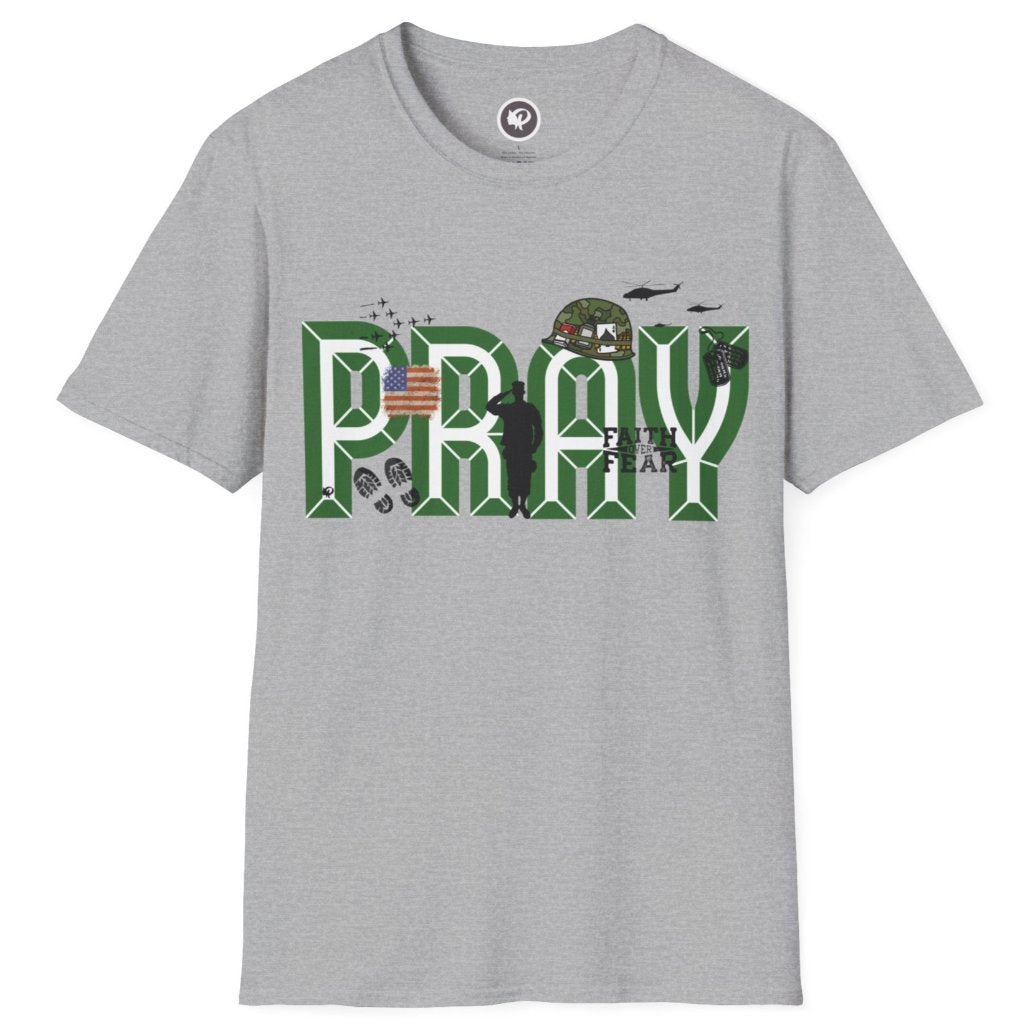 Army Tee in Sport Gray 