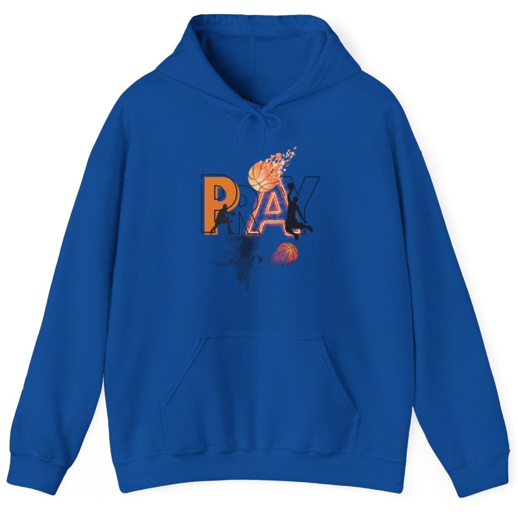 Royal Basketball PRAY Hoodie | Prayility Apparel