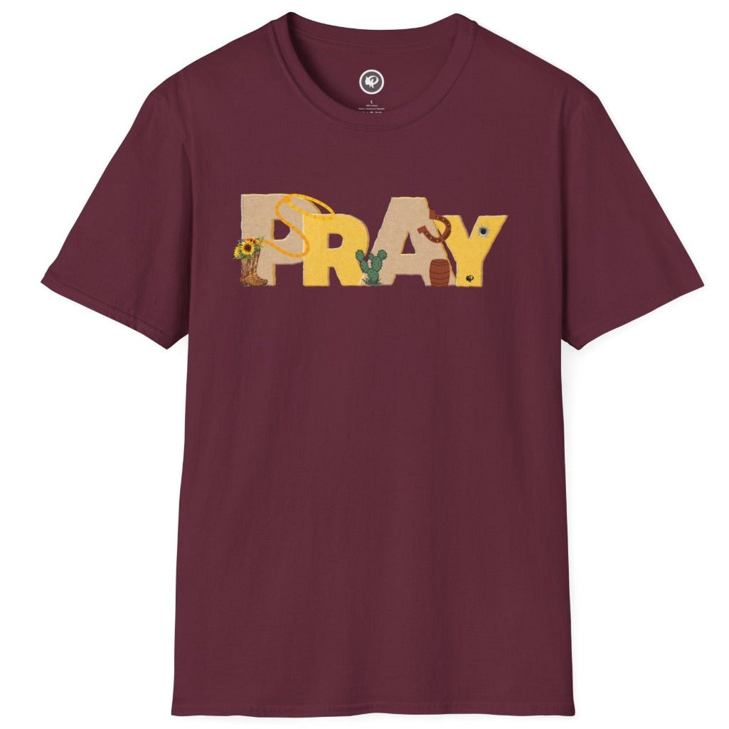 Cowgirl PRAY T-Shirt | Prayility Apparel