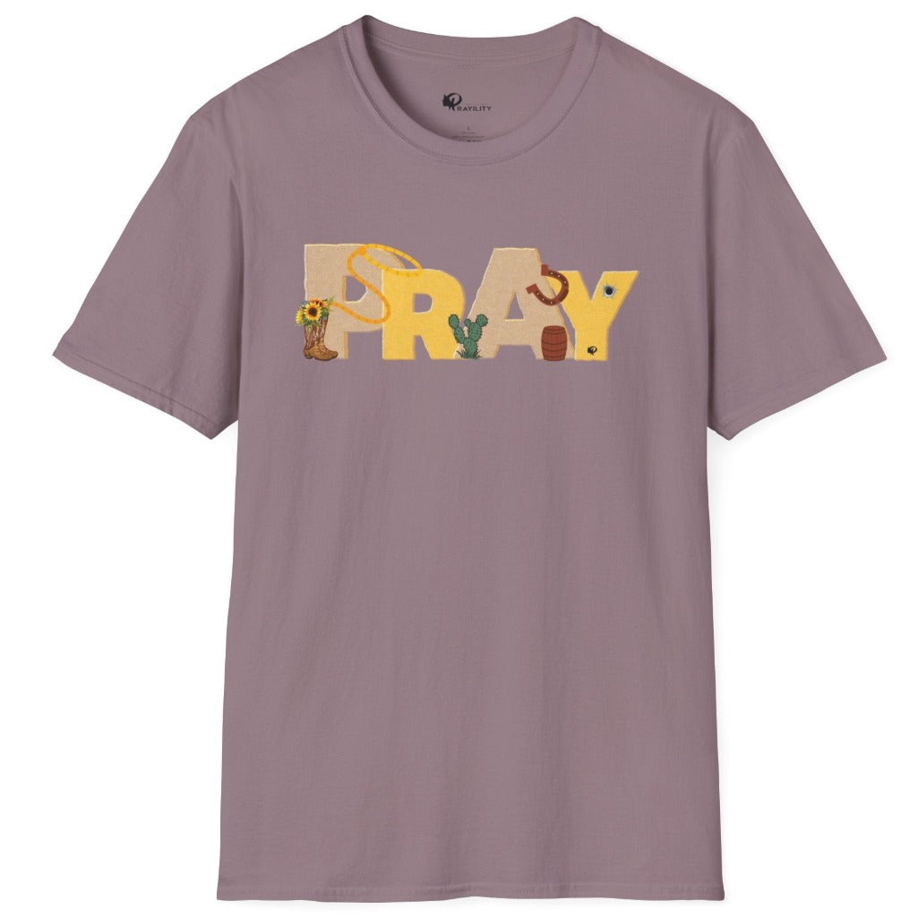 Cowgirl PRAY T-Shirt | Prayility Apparel