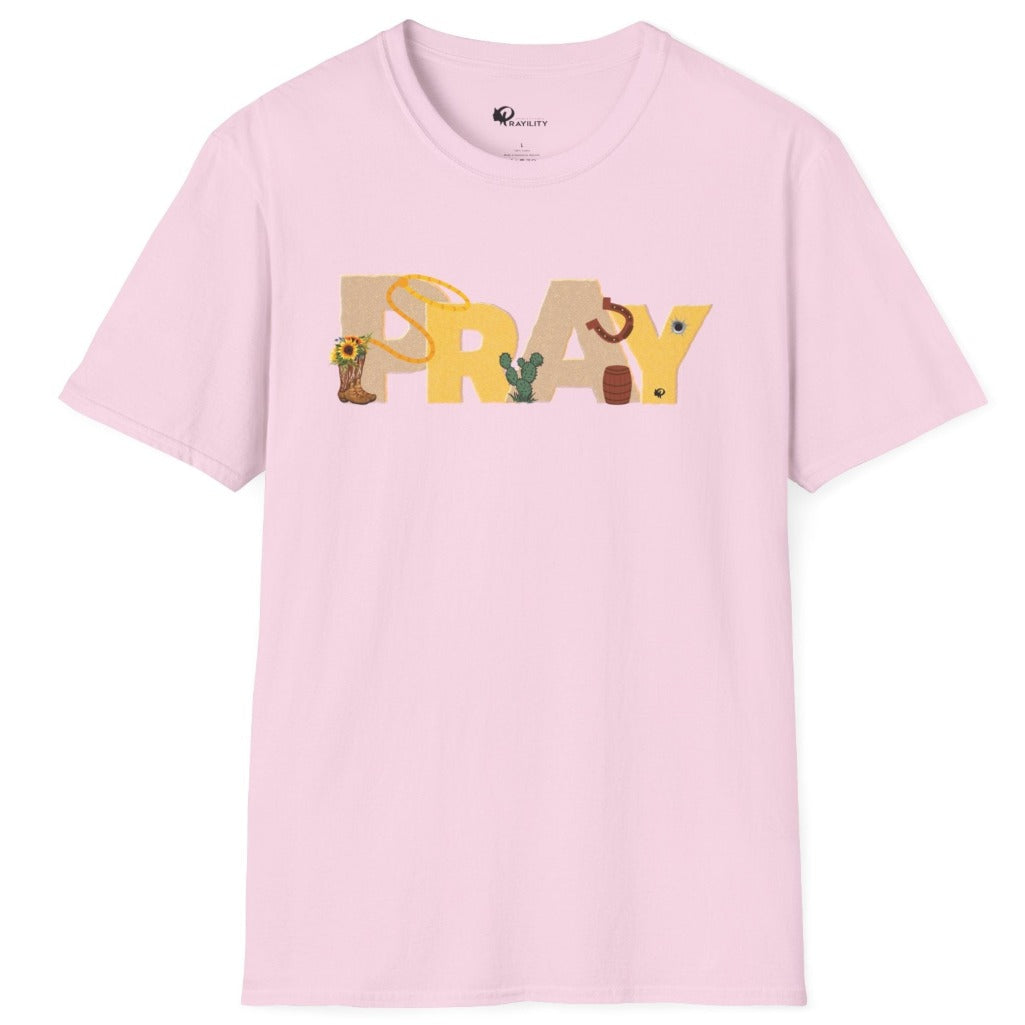 Cowgirl PRAY T-Shirt | Prayility Apparel