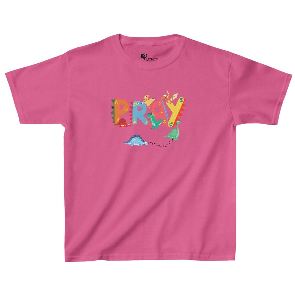 Dino PRAY Youth Tee | Prayility Apparel