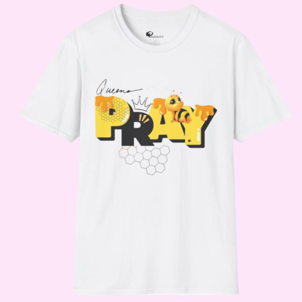 White Queens PRAY t-shirt 