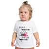 Baby wearing White Pray Together t-shirt | Prayility Apparel