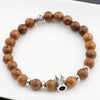 Crown Natural Bead Prayer Bracelet | Prayility Apparel
