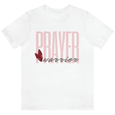 Prayer Warrior T-Shirt White | Prayility Apparel