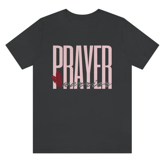 Prayer Warrior T-Shirt Dark Grey | Prayility Apparel