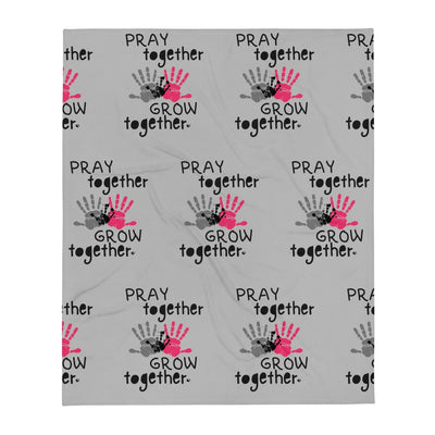 Pray Together Throw Blanket | Prayility Apparel
